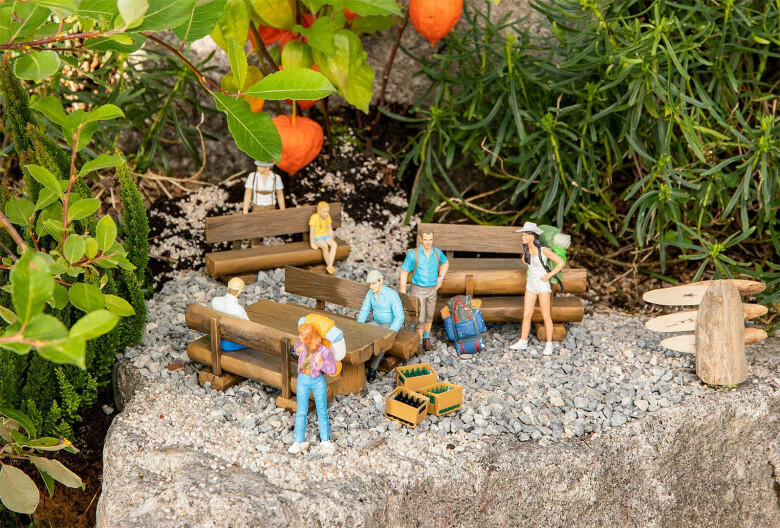 Faller 333226 G規 木凳和桌子