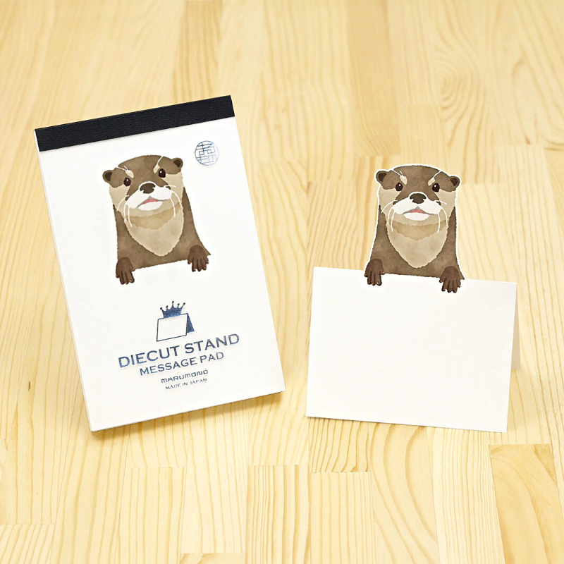 Marumo Printing Die cut Stand Message Pad Series | ** 5 sheets**