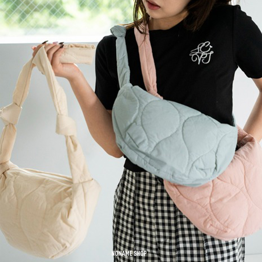 LAC VERT 雲朵 棉花糖 菱格紋 小號 肩背包 七色