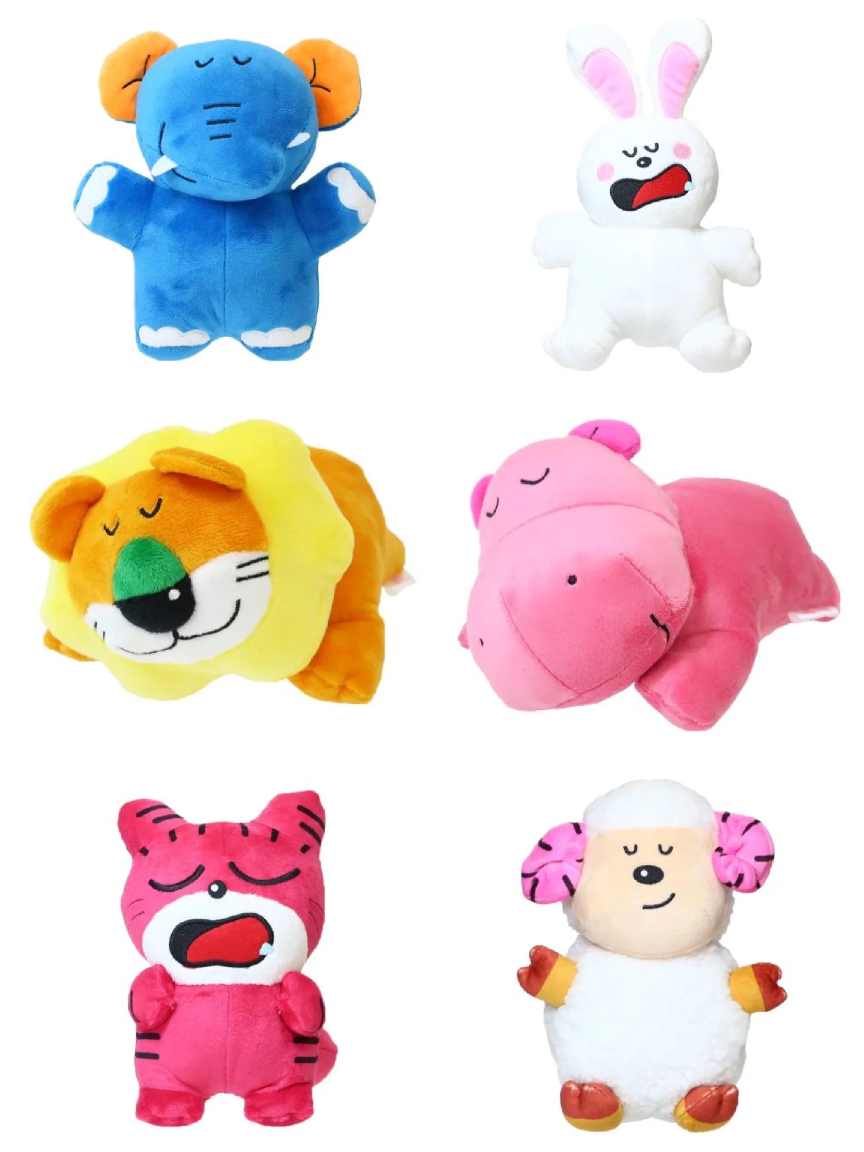 預訂 得意動物餅 愉快動物餅 毛公仔 S size