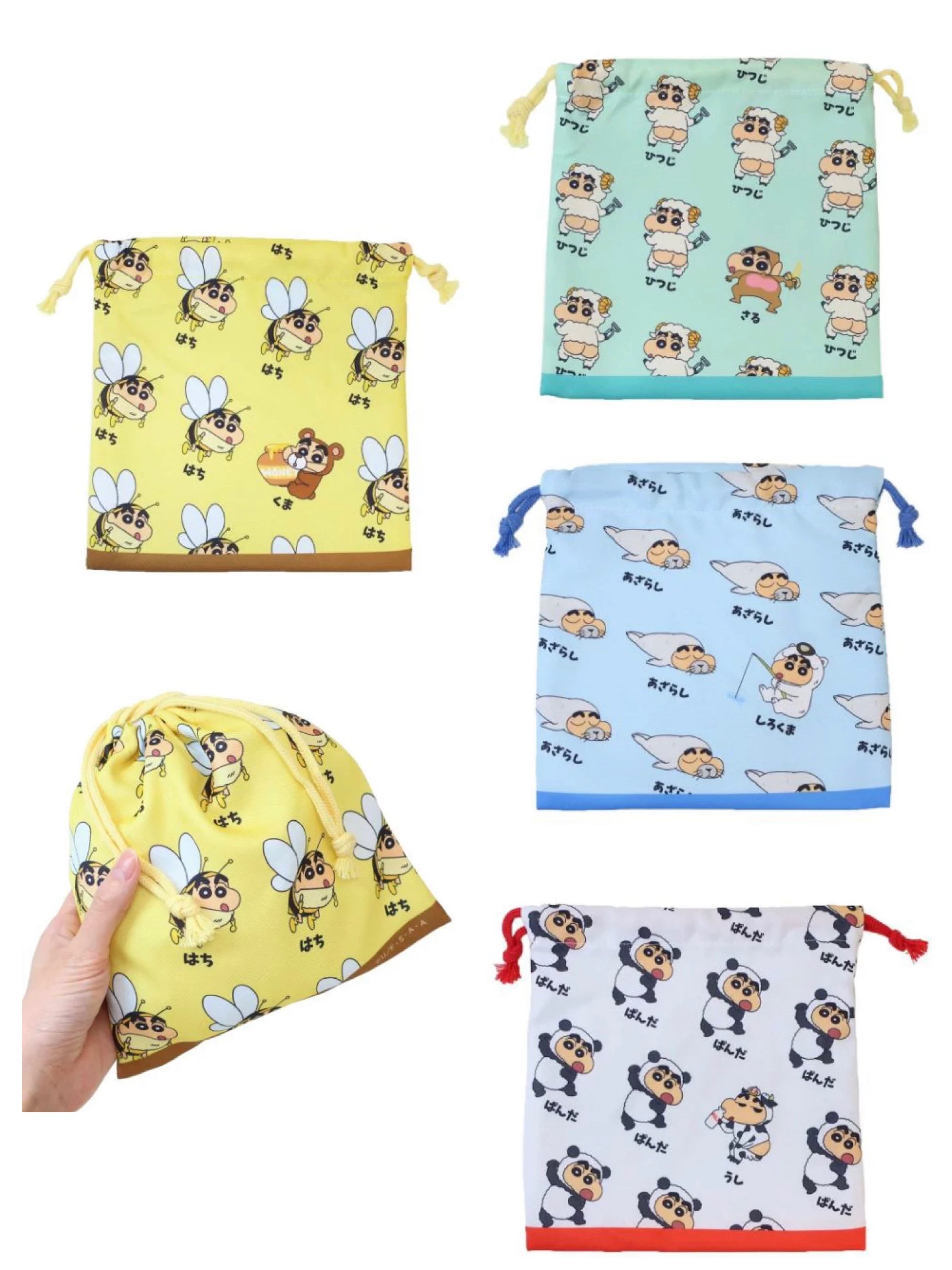 預訂 蠟筆小新 索繩袋