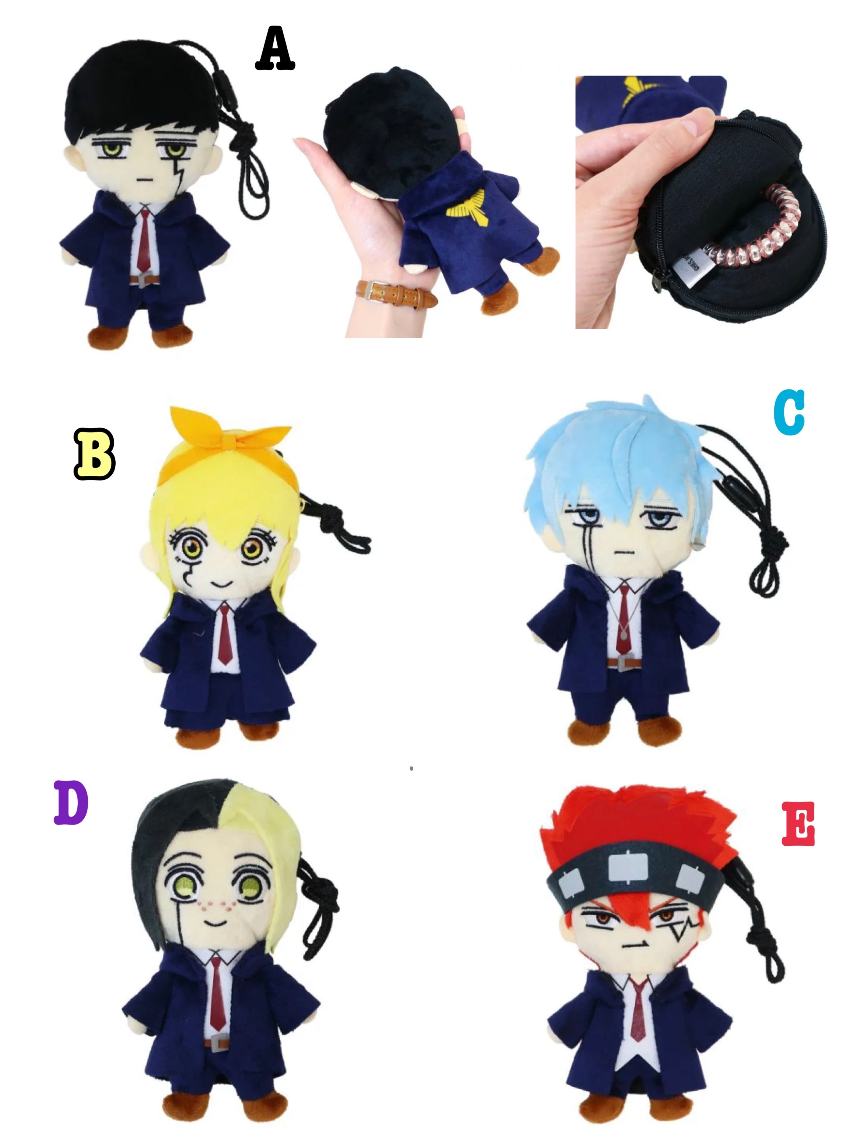 預訂 マッシュル -MASHLE- 斜咩小收納袋