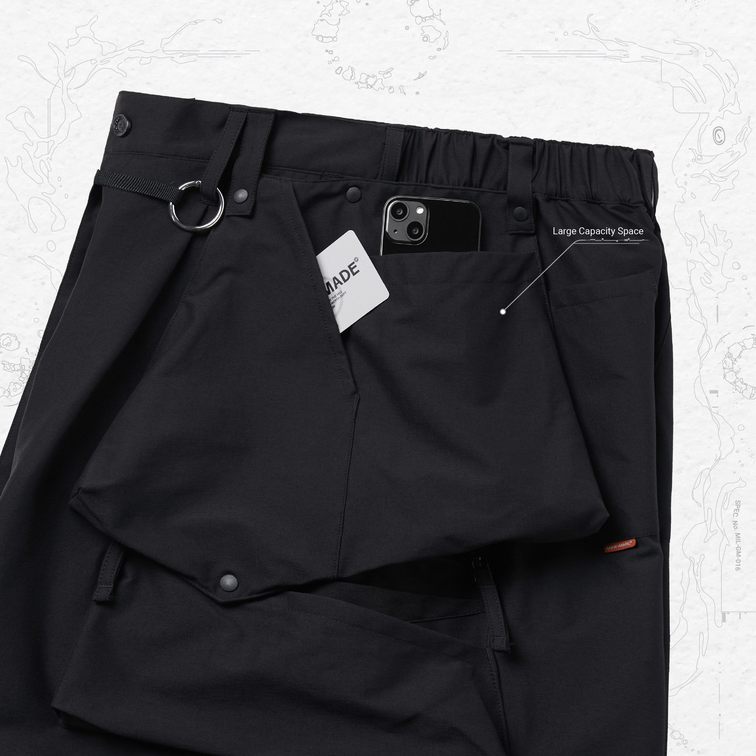 MOX-01” - G-pcore Utility M Shorts - Shadow
