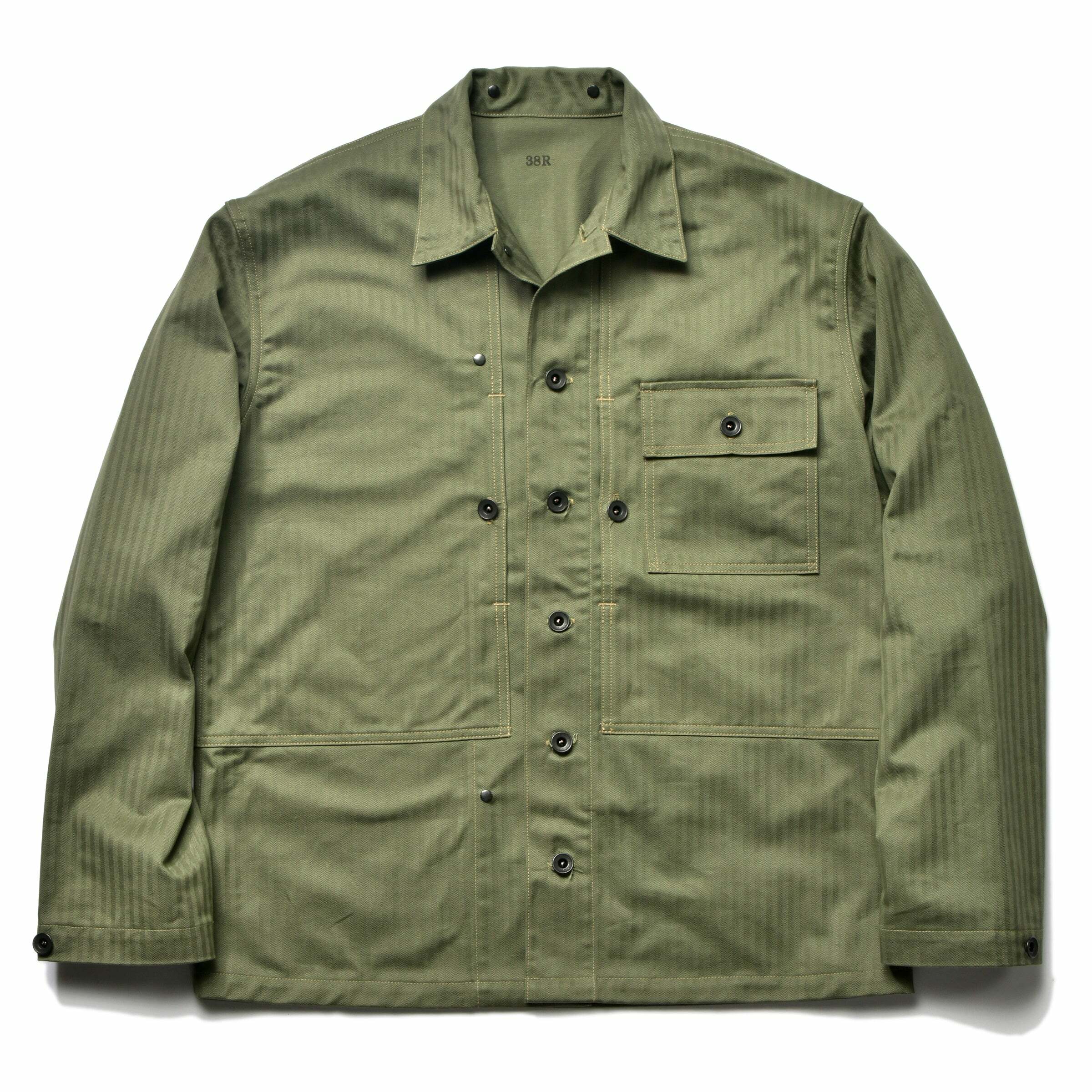 The Real McCoy's - P-44 Utility Coat (Sage Green)