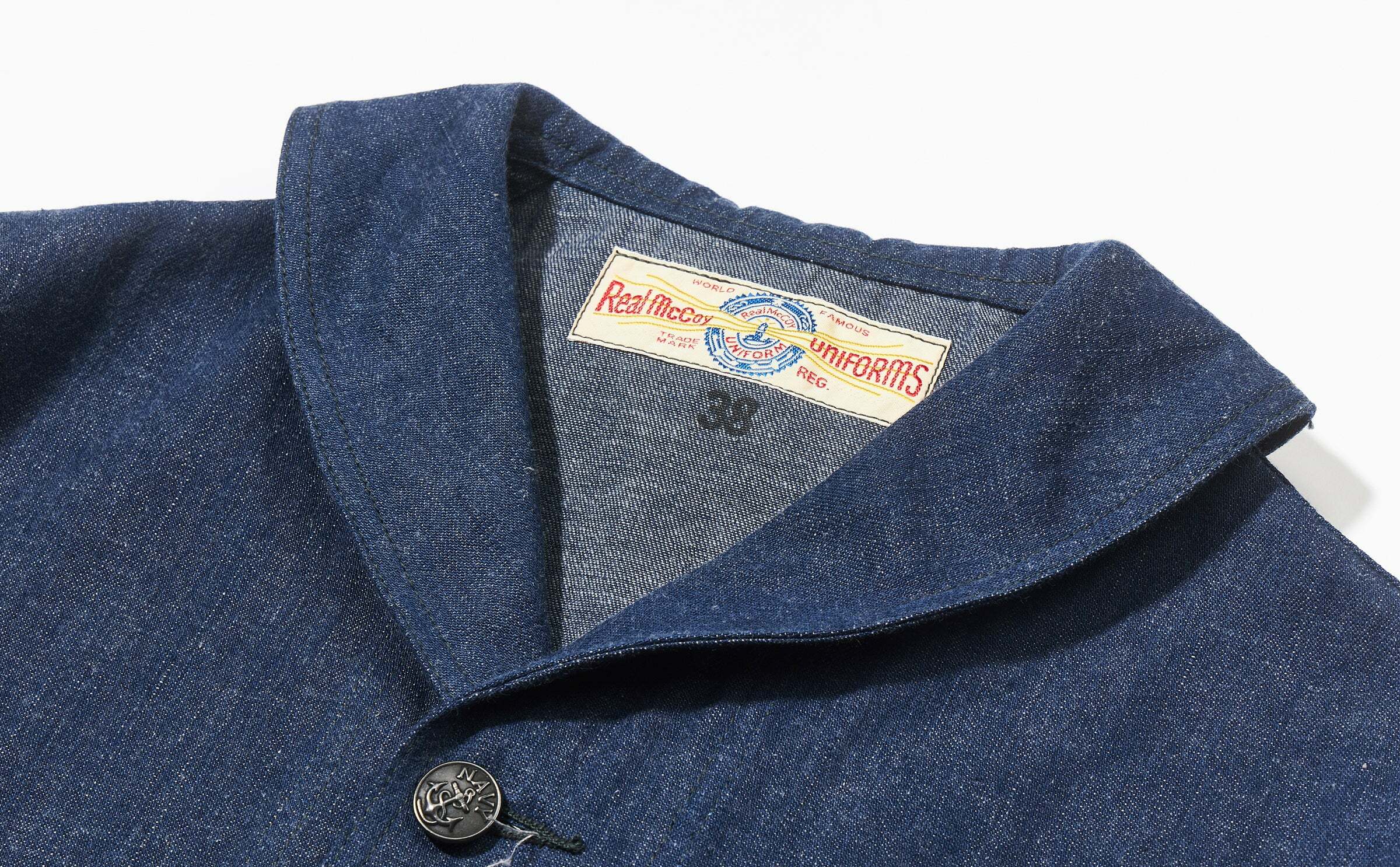 コ*ラ様 THE REAL McCOY'S U.S. NAVY DENIM JU U.S. NAVY DENIM PARKA – The Real McCoy's