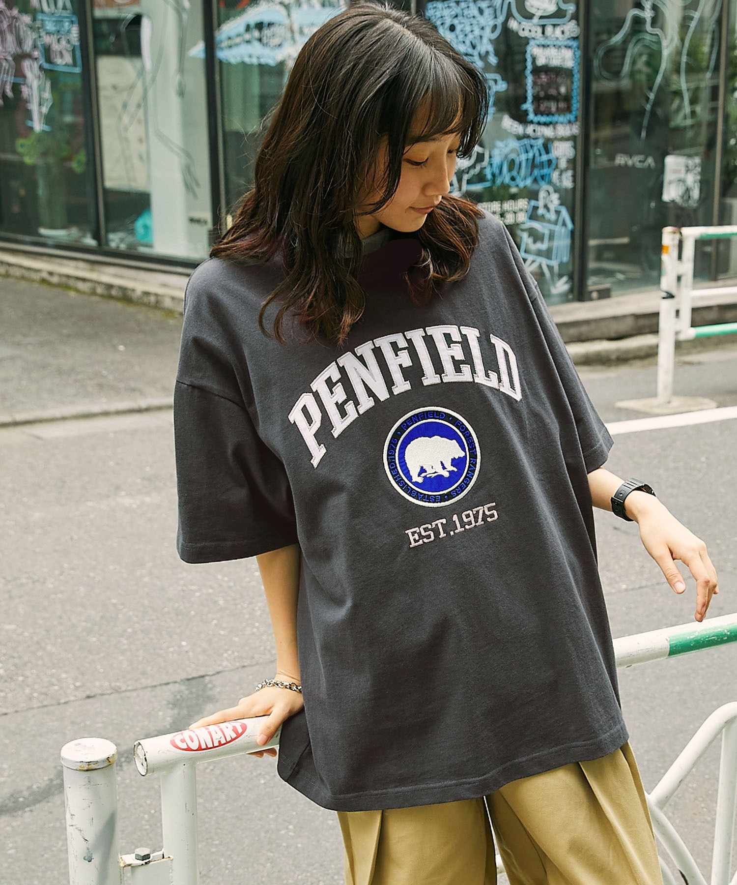 日版 Penfield Big Silhouette T-Shirt [sc538]