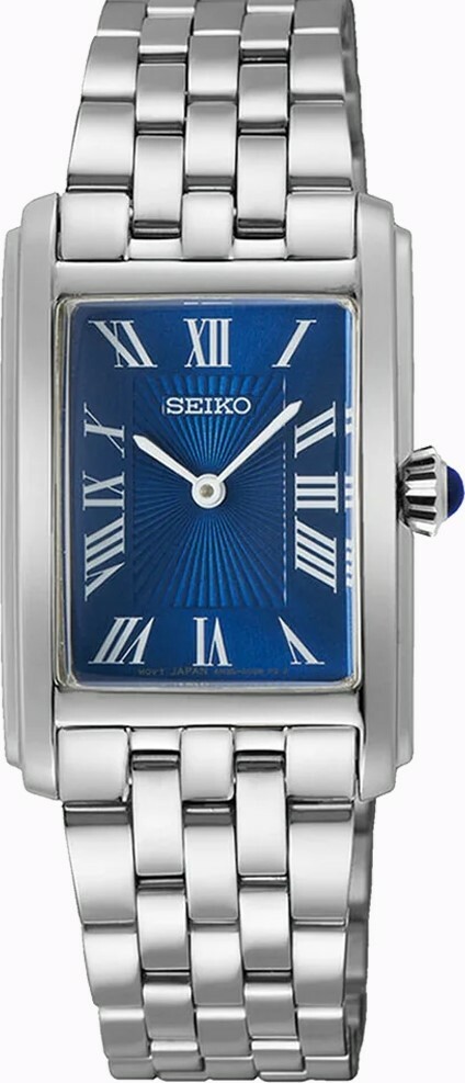 萬年鐘錶 - SEIKO  CS系列  羅馬經典長方形女錶   SWR085P1 / 4N30-00M0B  錶徑22MM