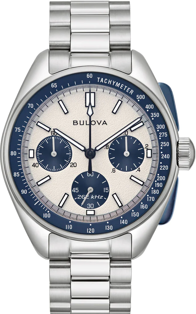 萬年鐘錶 - BULOVA 寶路華  BULOVA 登月錶 完美復刻漫步月球 男錶  98K112 錶徑 43.5MM