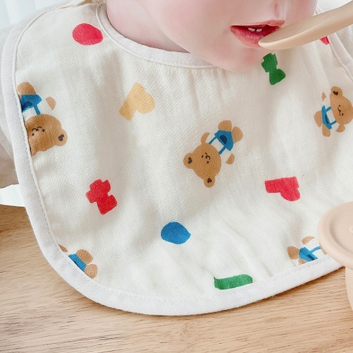 (現貨) DTD 有機棉口水肩