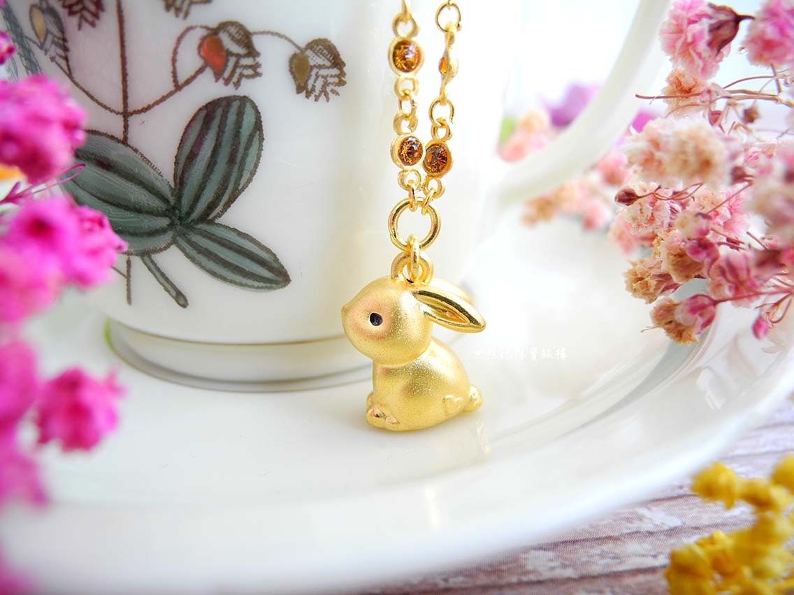 小萌兔/好命小兔 黃金項鍊
