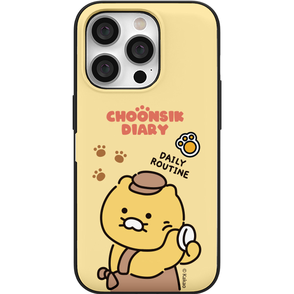 Kakao Friends - Door Card Case - 春植系列插卡槽雙層防撞手機保護殼 16 S25 S2
