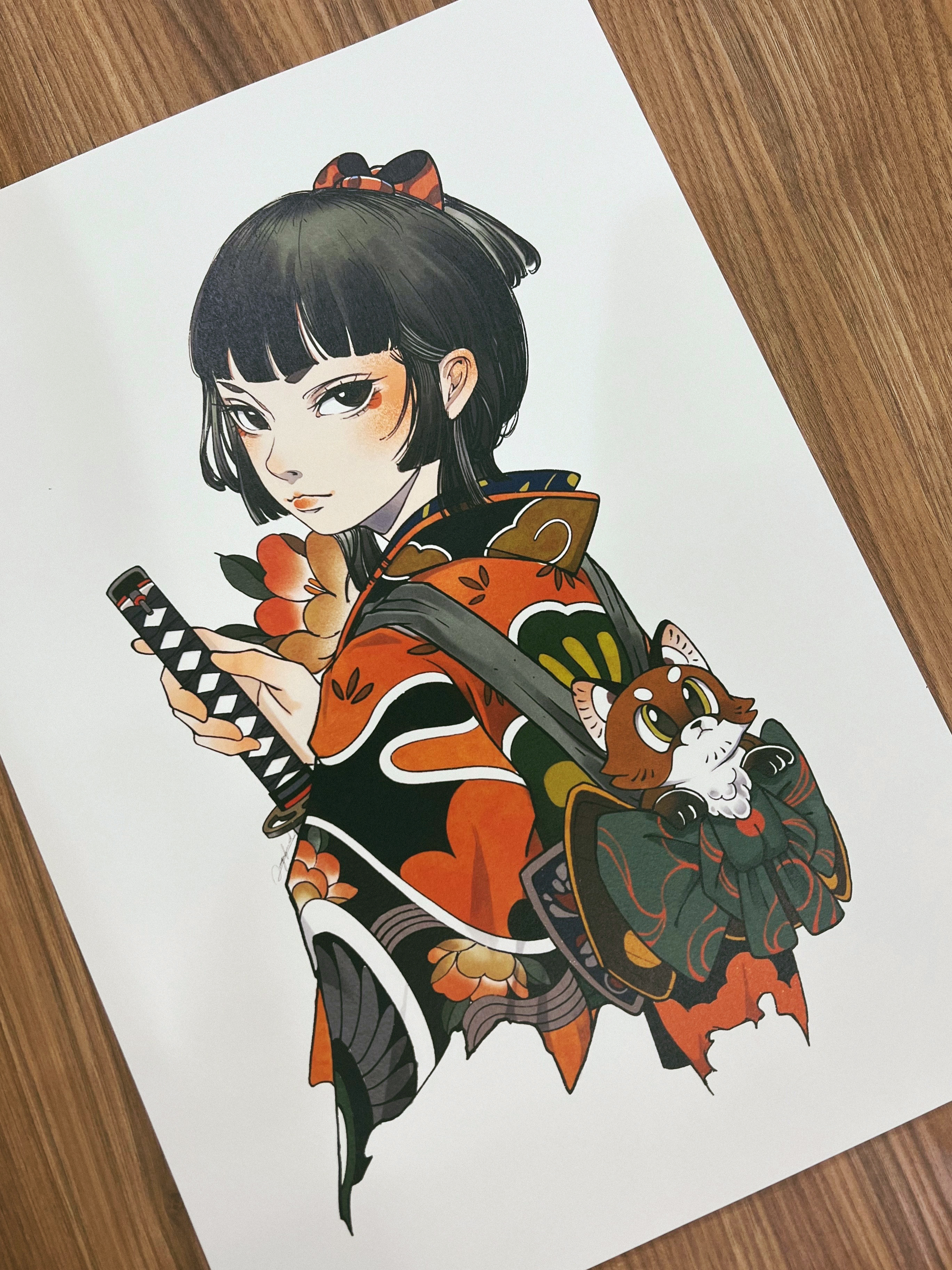 Orangebeard Poster ╭ 紅緋 Benihi ╮