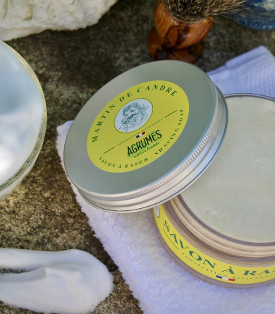 法國 MARTIN DE CANDRE | CITRUS 柑橘剃鬚皂 200g