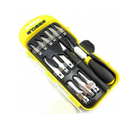 飛鹿牌 14件裝 雕刻刀工具(6套/盒)