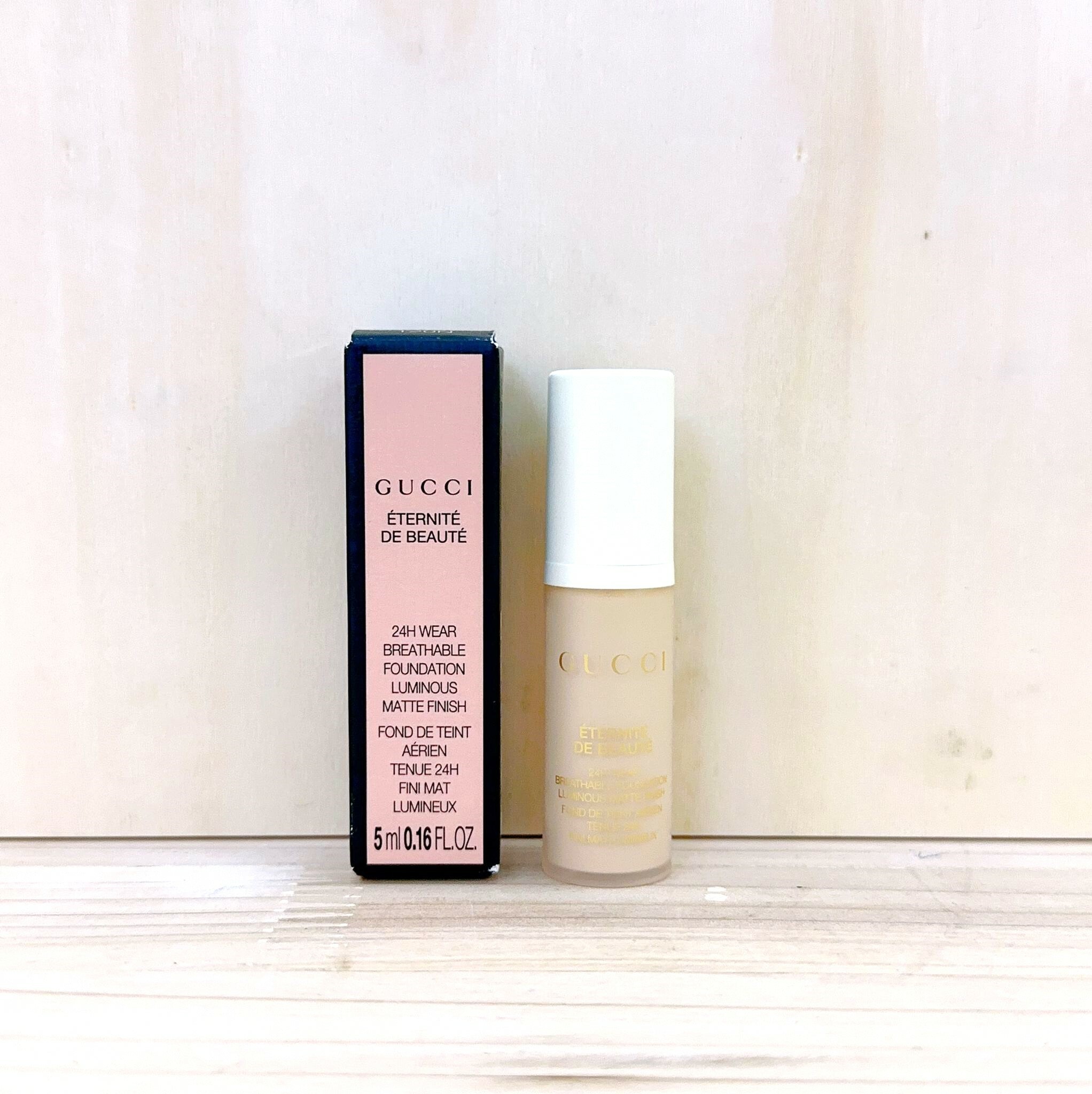 GUCCI 24小時不脫妝粉底 #120N 5ml