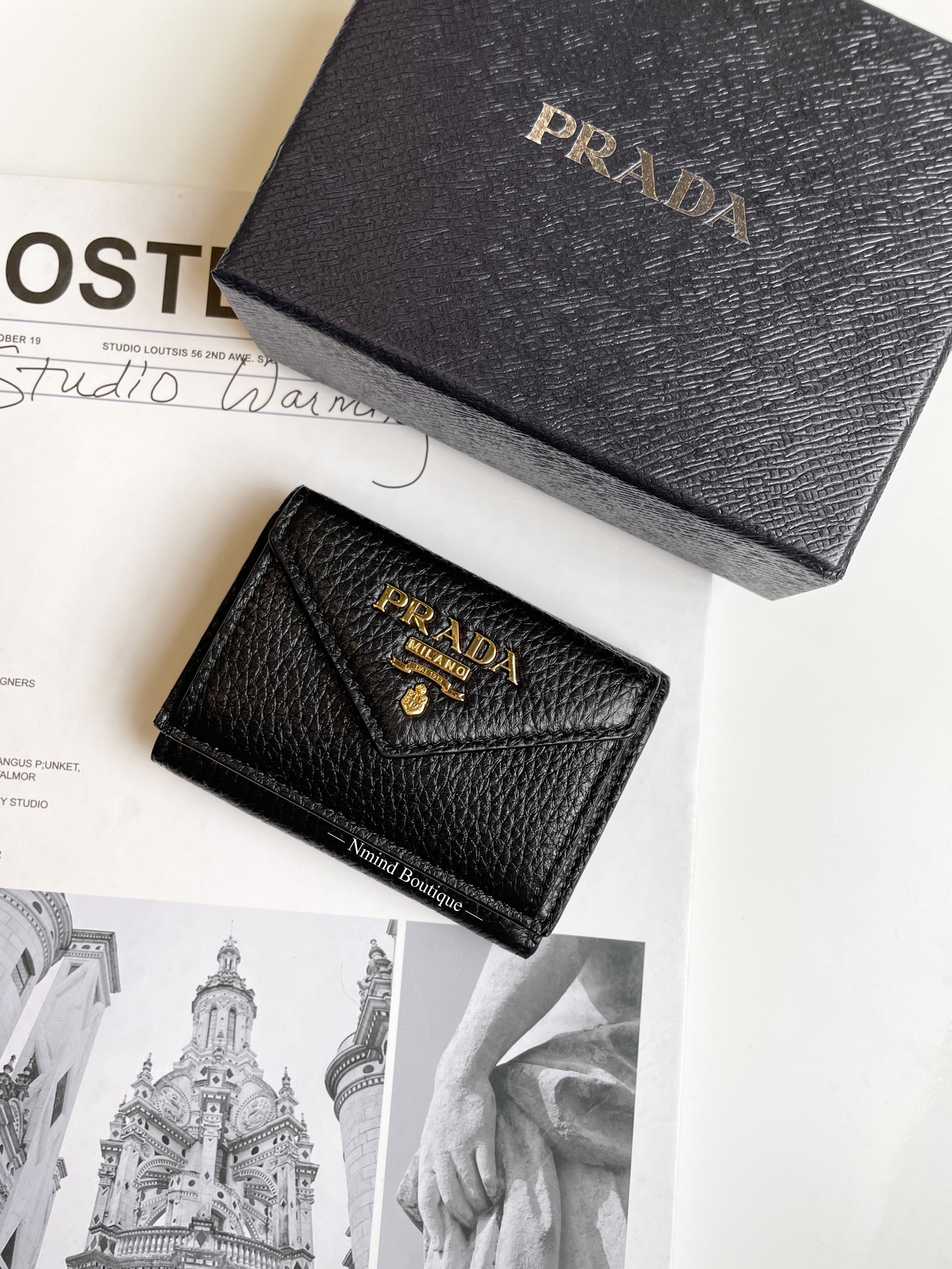 Mini prada sale wallet