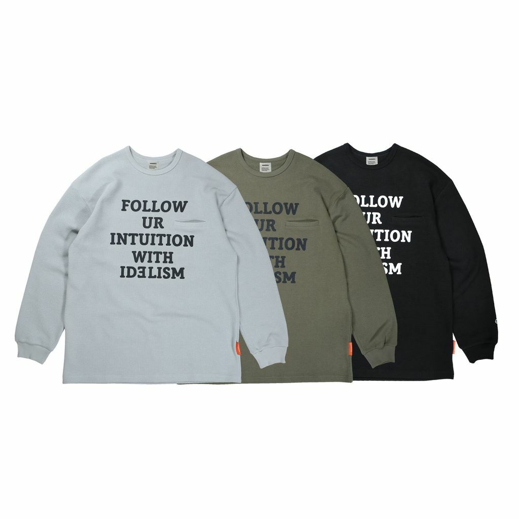 IDEALISM -- Waffle L-TEE 三色