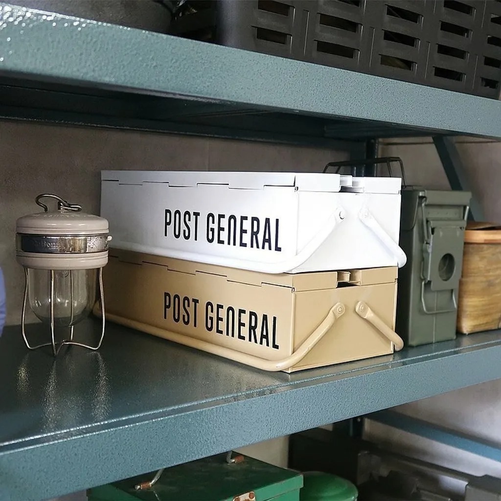Post General 可堆疊式手工具收納箱  三色