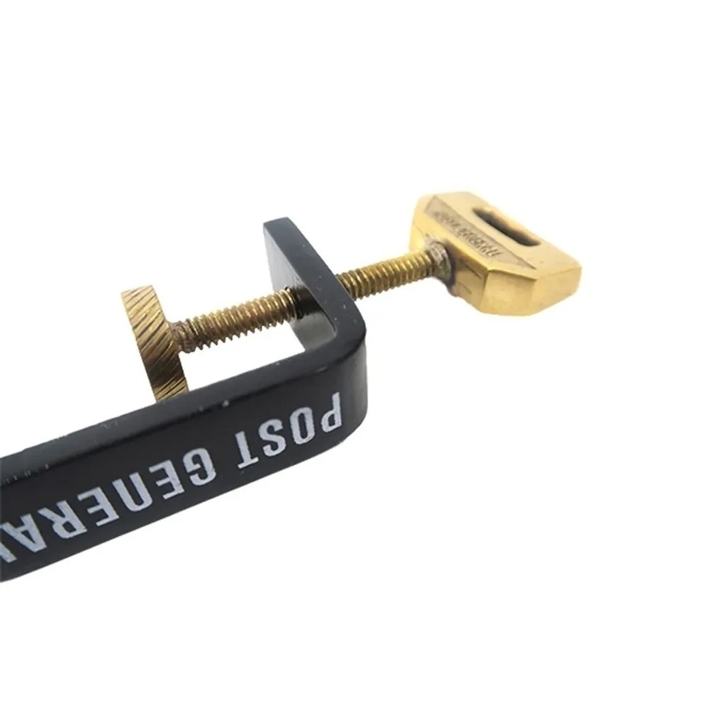 Post General 黃銅桌邊固定夾