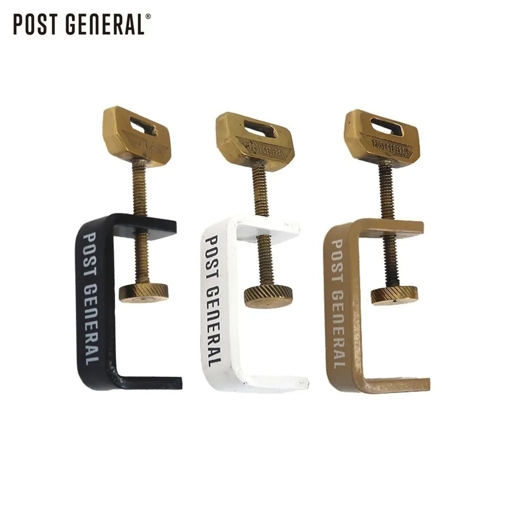 Post General 黃銅桌邊固定夾