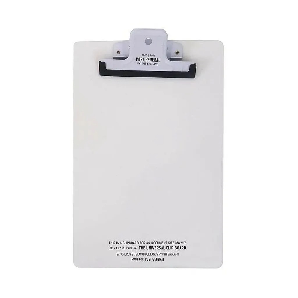 POST GENERAL UNIVERSAL CLIP BOARD A4復古板夾