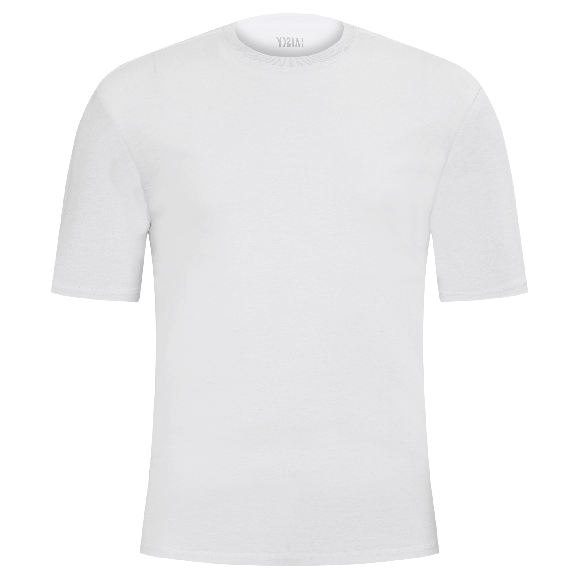 運動抗污T恤 魔力 白