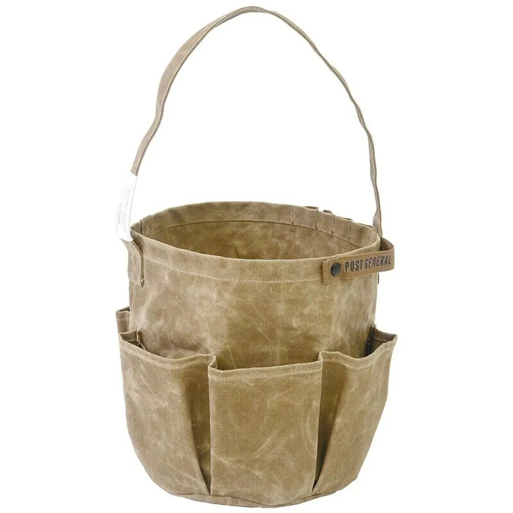 Post General Waxed Canvas Tool Bag 上蠟帆布圓筒工具包