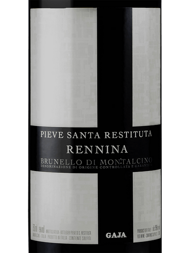 Gaja Pieve Santa Restituta Brunello di Montalcino Rennina 2015 (JS99)