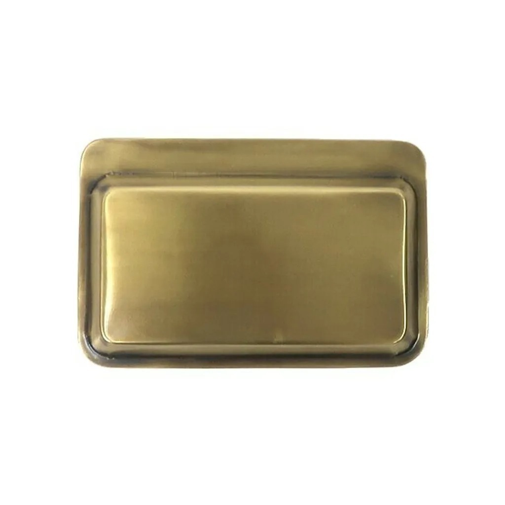 Post General GOOD VIBE TRAY RECT 黃銅方形置物盤 L