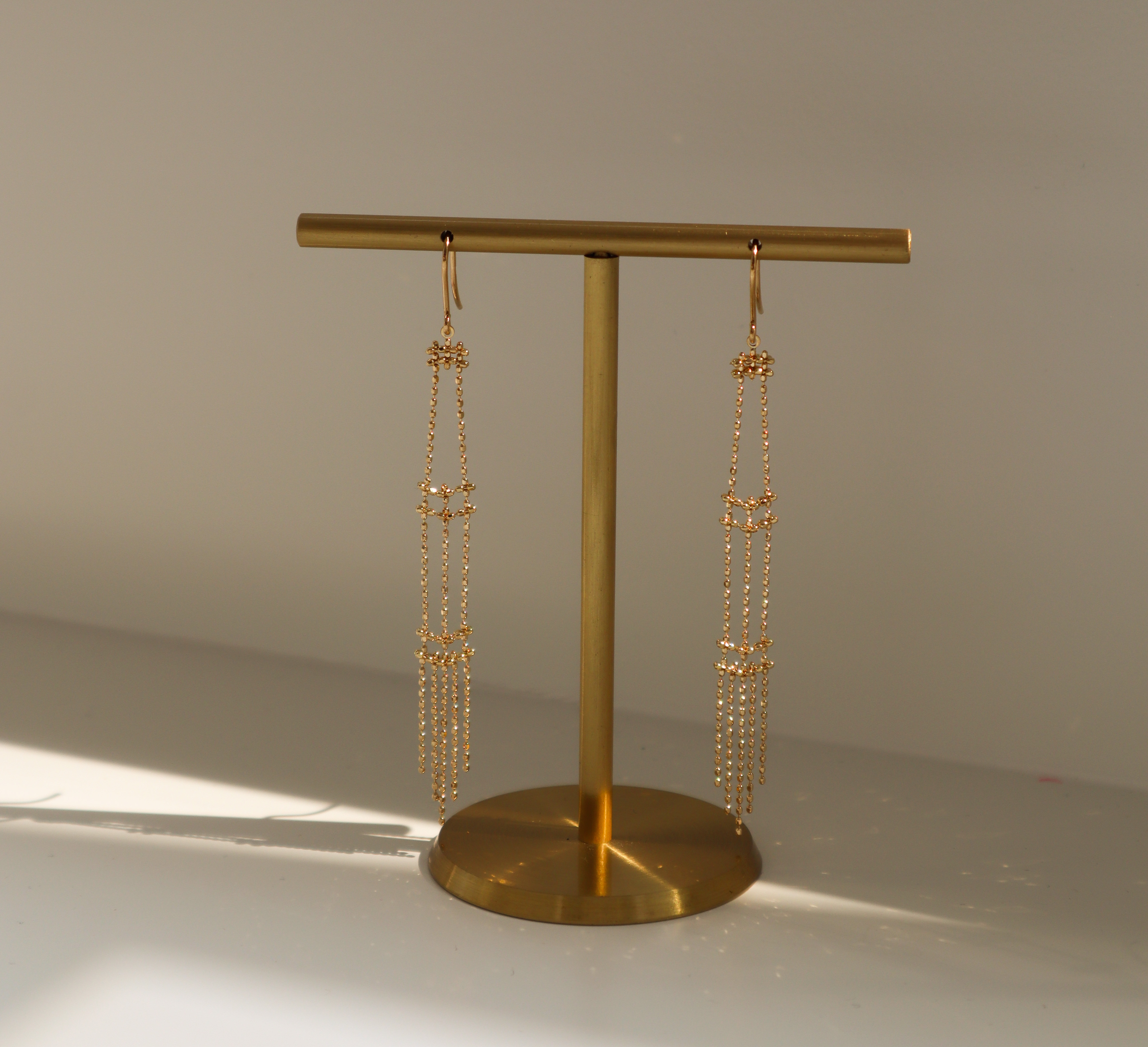 18K/日本設計款系列-華之耳環