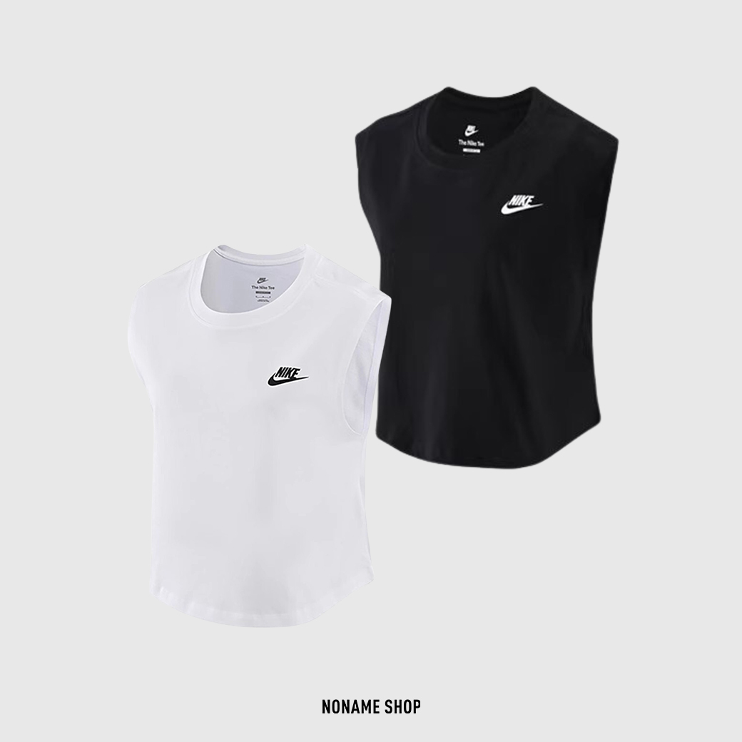 NIKE SPORTSWEAR 純棉 圓領 無袖 背心 兩色 (女款)