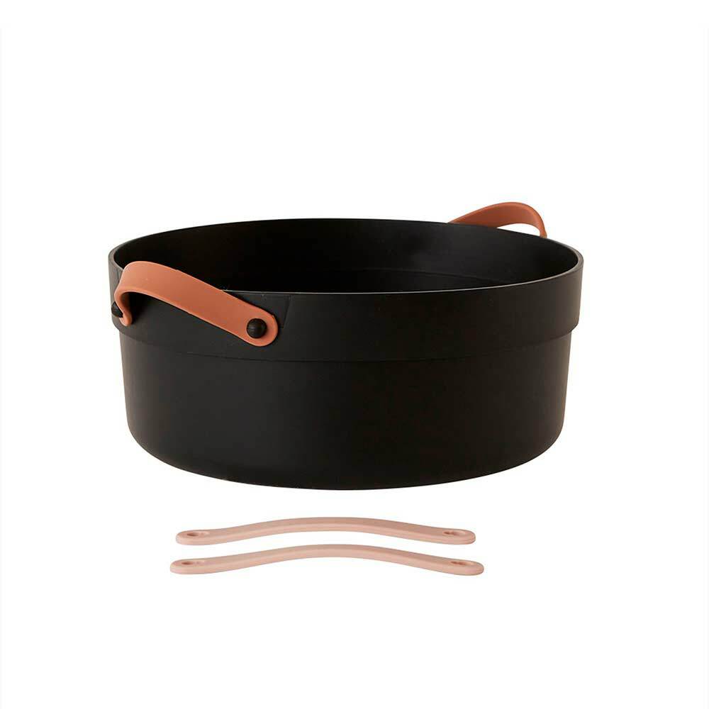 OYOY Mio 多功能矽膠籃 / 質感黑