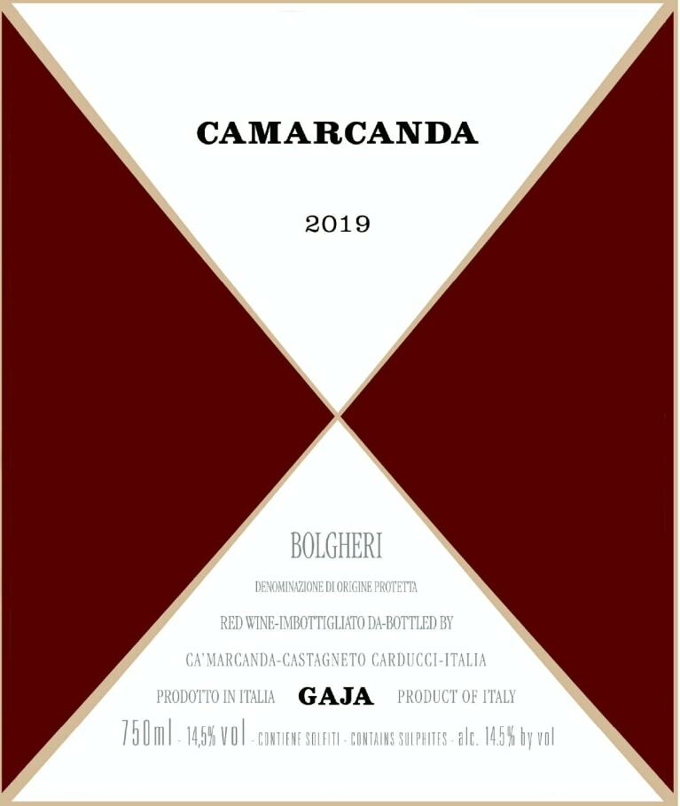 Gaja Ca' Marcanda Camarcanda 2019 (RP97)