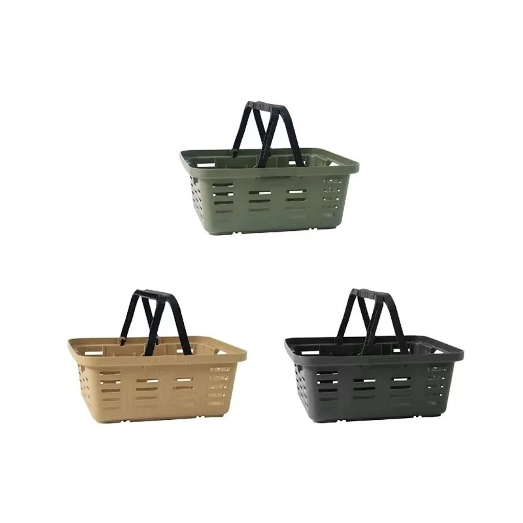 POST-G 多功能露營手提長型收納籃