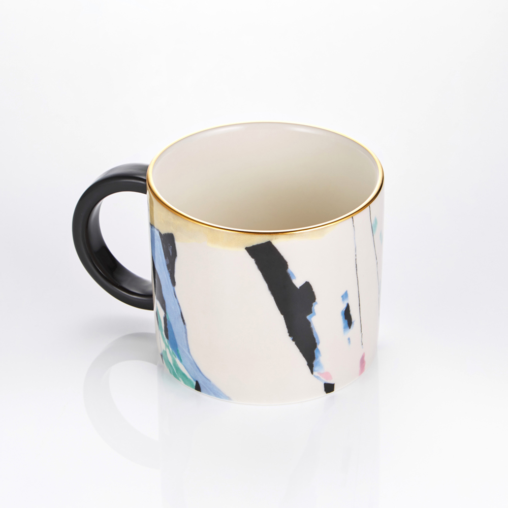 馬白水 大魯閣之美 冬景馬克杯反面