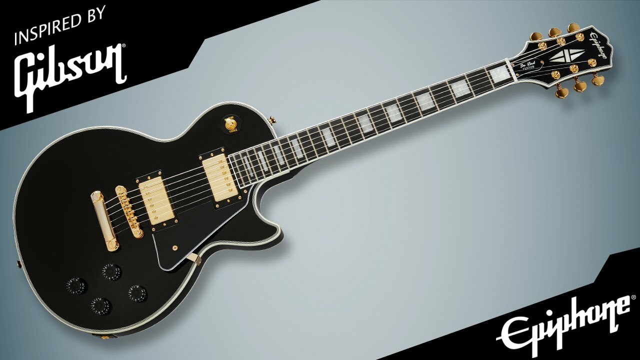 EPIPHONE Les Paul Custom Ebony 黑電吉他