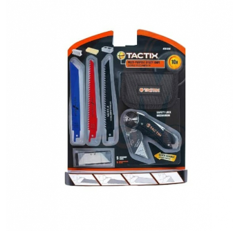"TACTIX"(摺合式)套裝牛皮刀