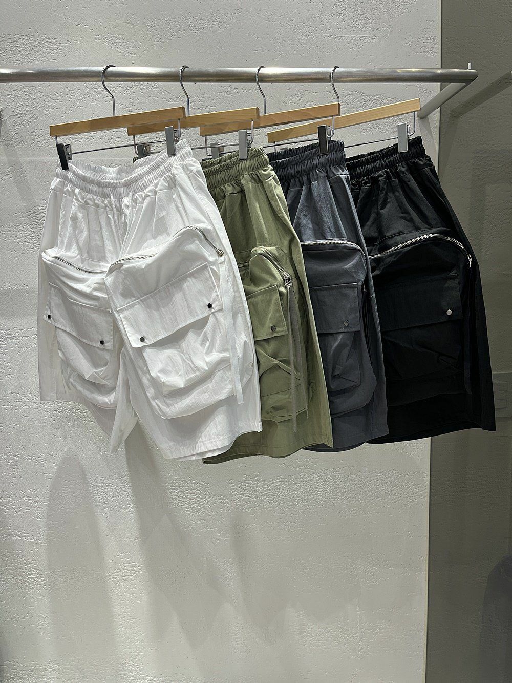 淨色工裝短褲 10.GVTY-0013P