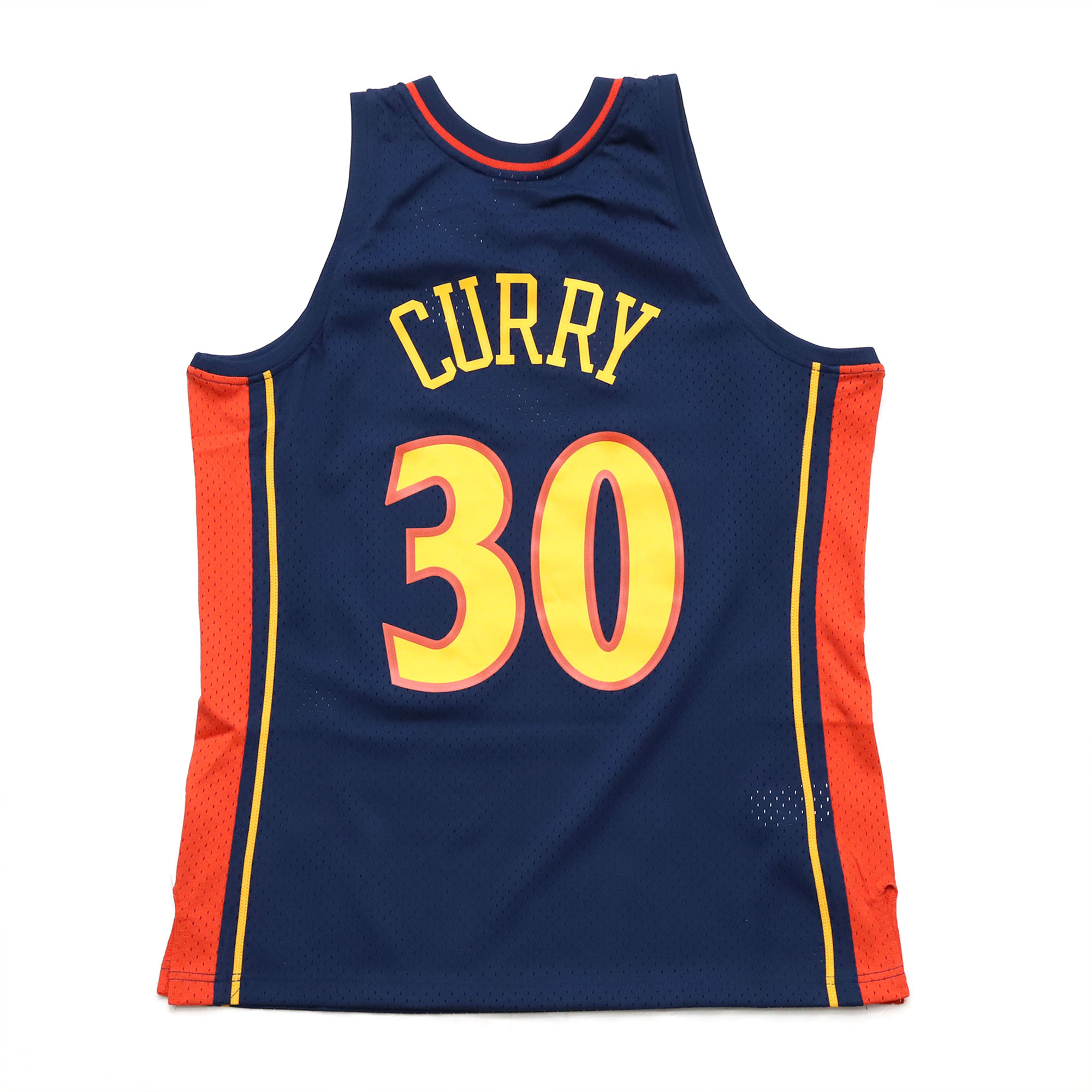 Mitchell & Ness NBA 球迷版球衣 Stephen Curry 2009-10 Road 勇士 藍 MNSWJ-G271R [台灣現貨]