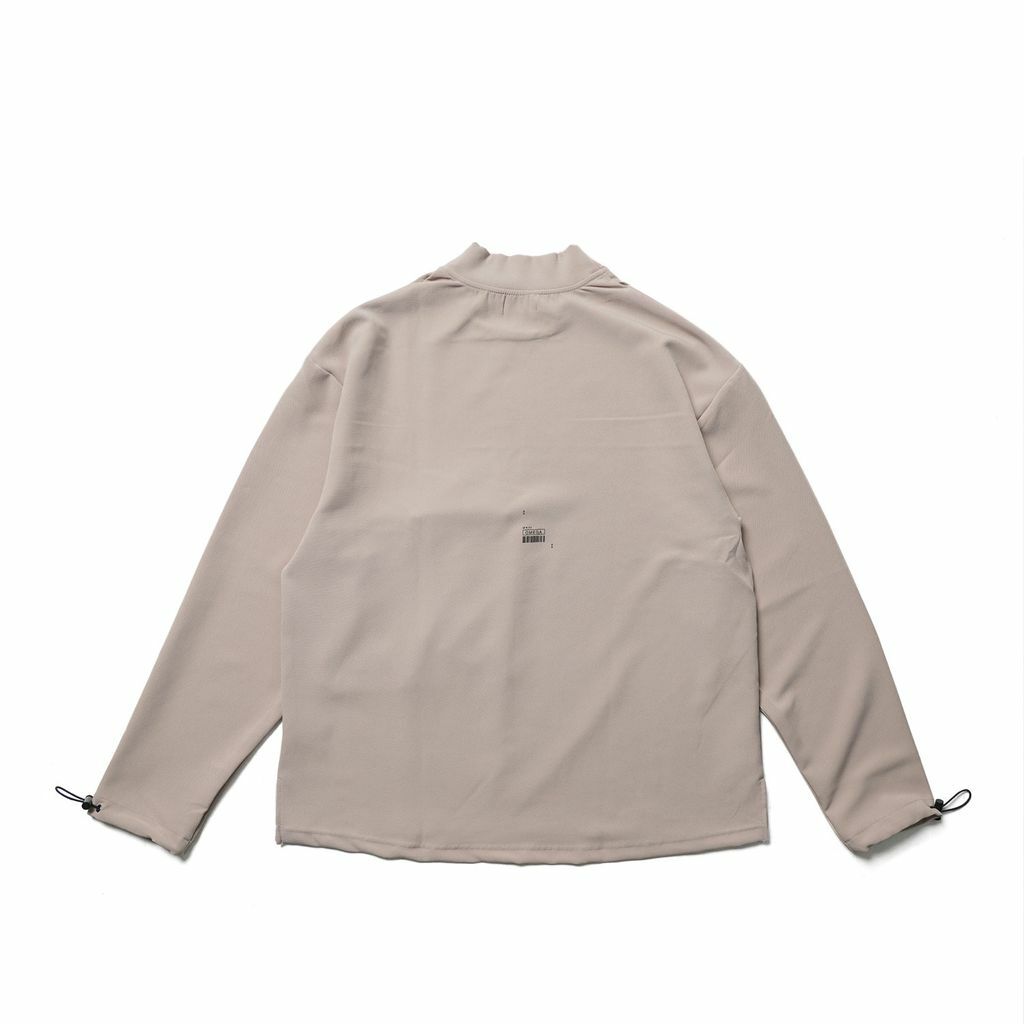 【ionism】短高領長Tee沙色