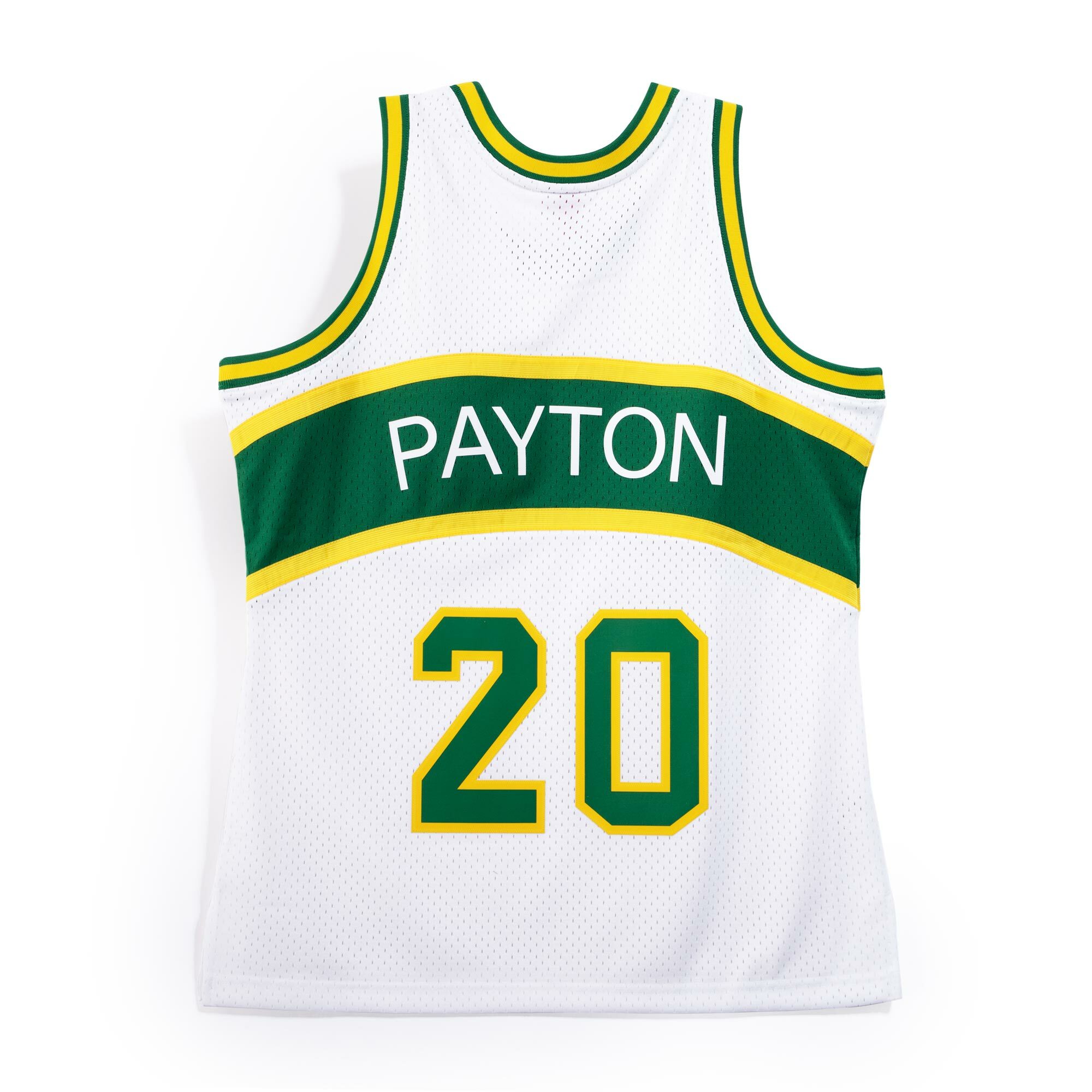 Mitchell & Ness NBA 球迷版球衣 Gary Payton 1994-95 Home 超音速 白 MNSWJ-G2301B [台灣現貨]