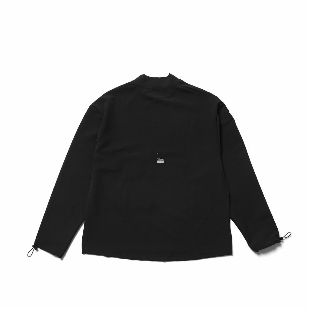 【ionism】短高領長Tee黑