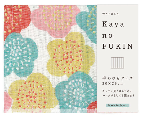 梅花-蚊帳織物手帕