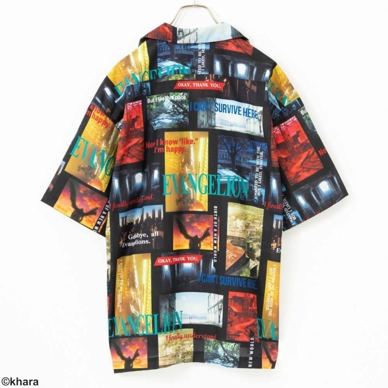 Machouse X Evangelion 総柄恤衫