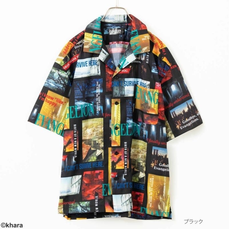 Machouse X Evangelion 総柄恤衫