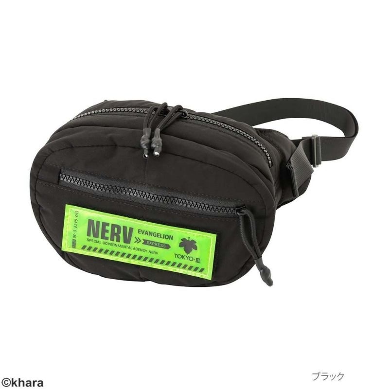 Machouse X Evangelion NERV 斜咩袋 腰包
