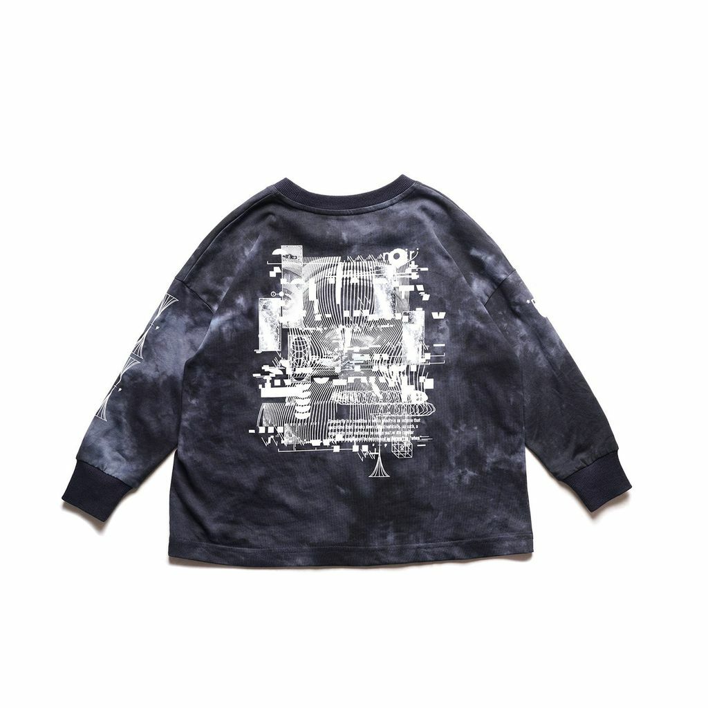 IONISM KIDO x WHITE - 札染長Tee(兒童)