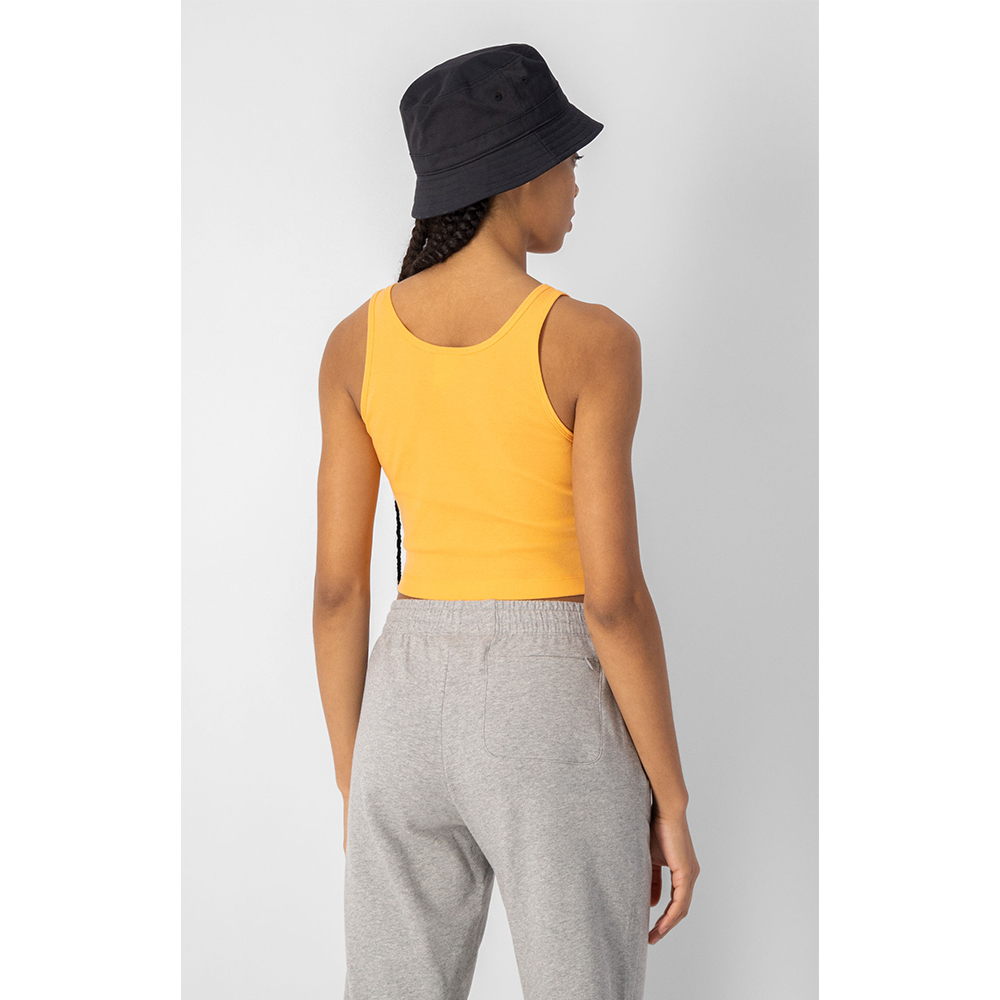 女款-LEGACY短版亨利領坦克背心-橘色（116122-OS041）