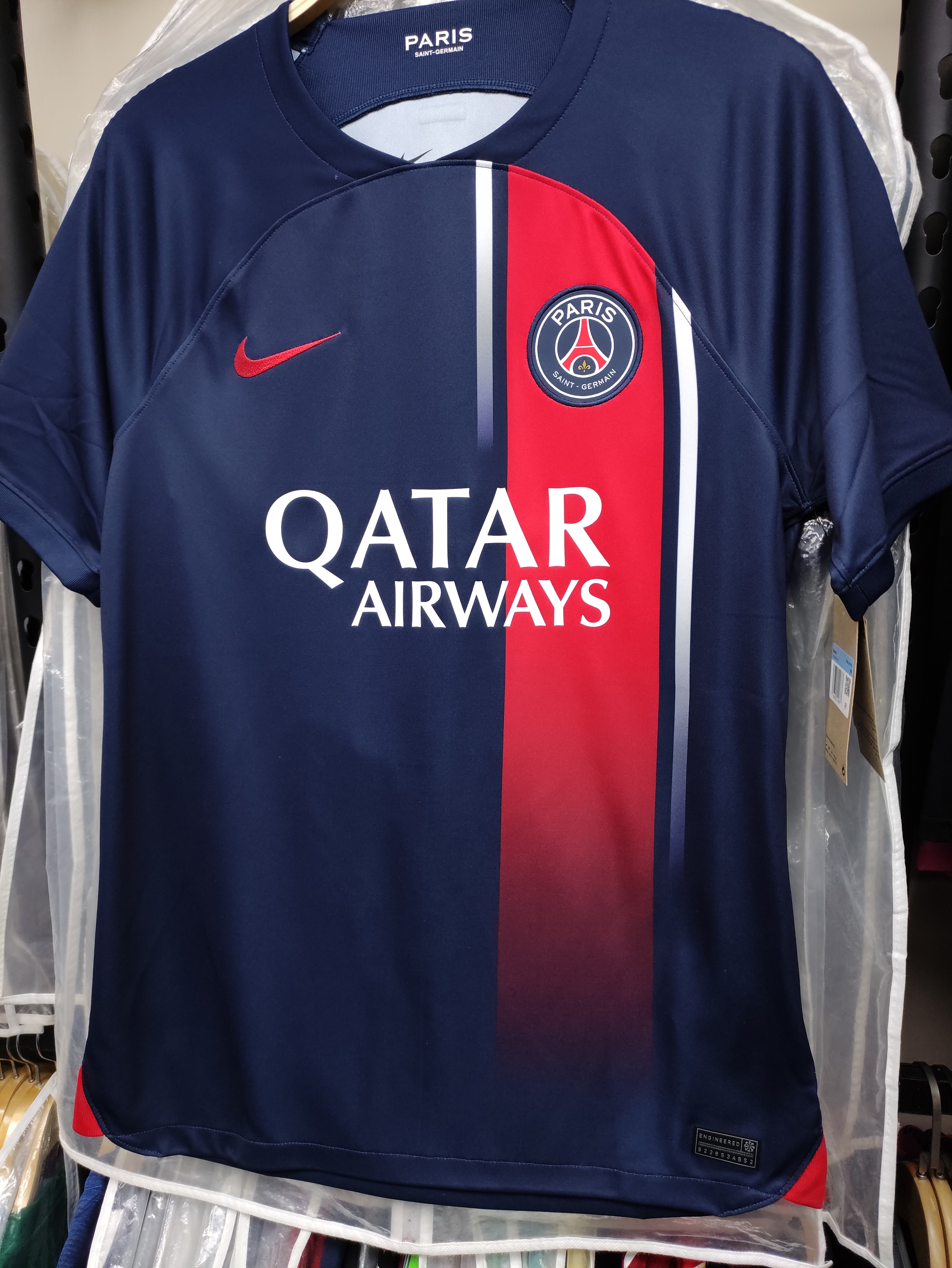 23-24巴黎聖日耳門主場麥巴比球迷版球衣