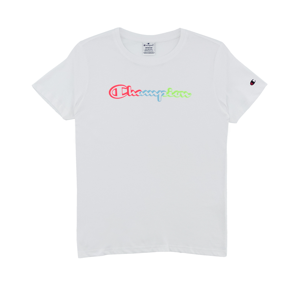 女款-LEGACY立體塗鴉LOGO短袖TEE-白色（116193-WW001）